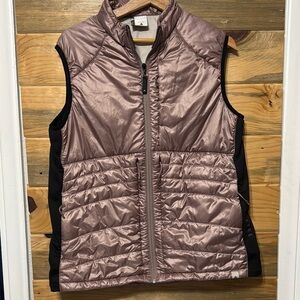 Azyre Women’s Metallic Pink‎ Quilted Conceal Carry Vest Left or Right Handed XL